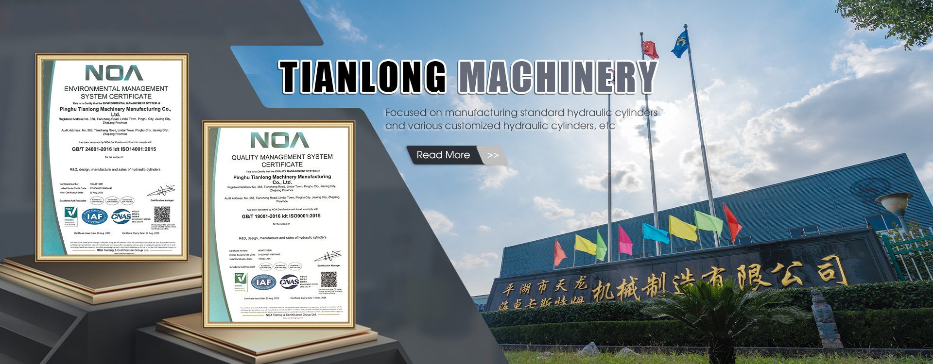 China-Standard-Hydraulikzylinder