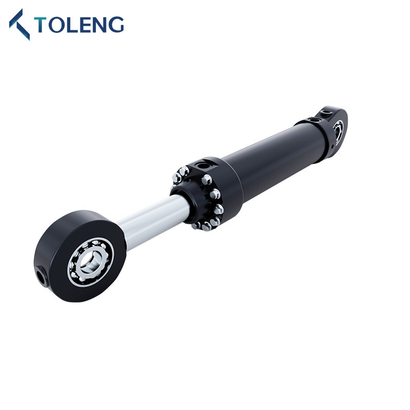 Wie stelle ich die Geschwindigkeit eines Hydraulikzylinders ein?